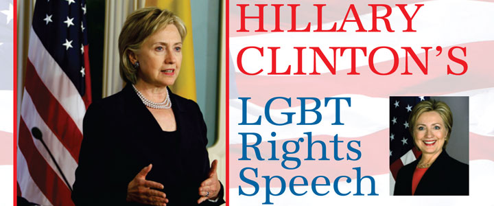 gay oral orgy hilary clinton and issues gay rights